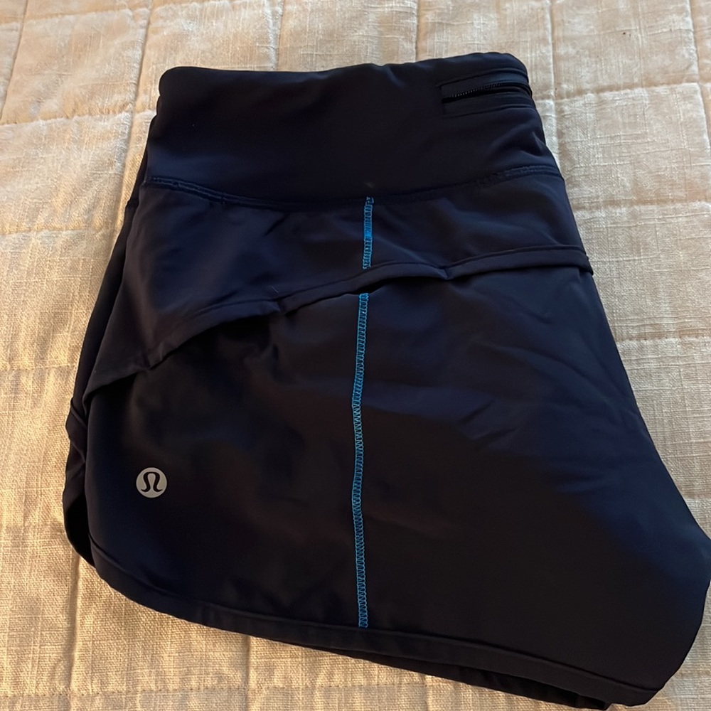 Lululemon Navy Blue Shorts, size 4